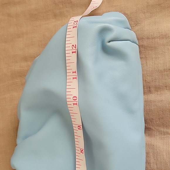 INC (International Concepts) Clutch/Shoulder/hand Bag, teal Chain handle - Picture 12 of 13